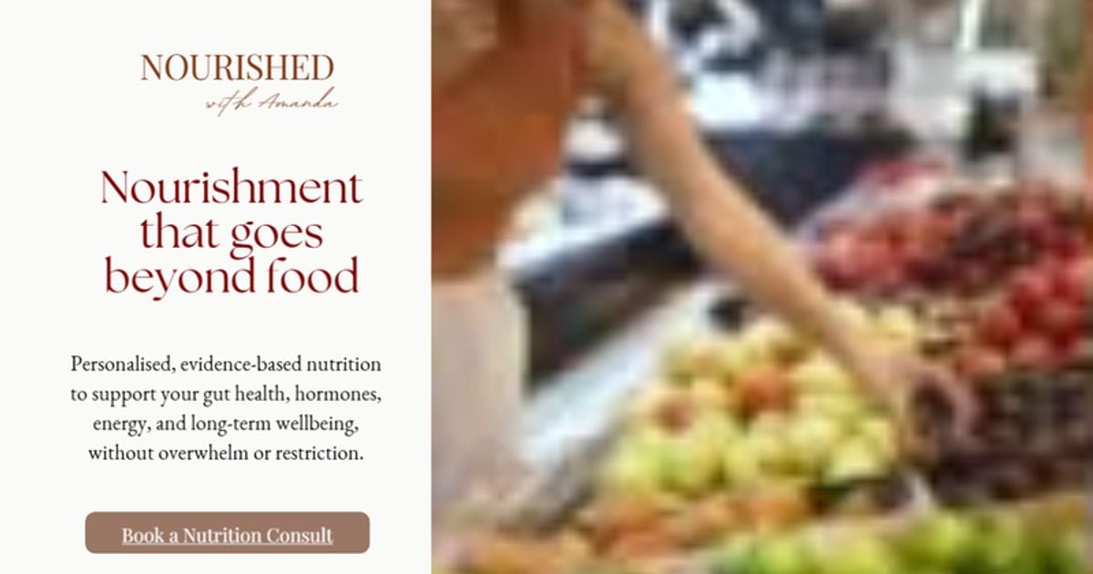 Nourished with Amanda | Clinical Nutritionist